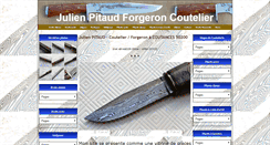 Desktop Screenshot of couteauxjulienpitaud.com